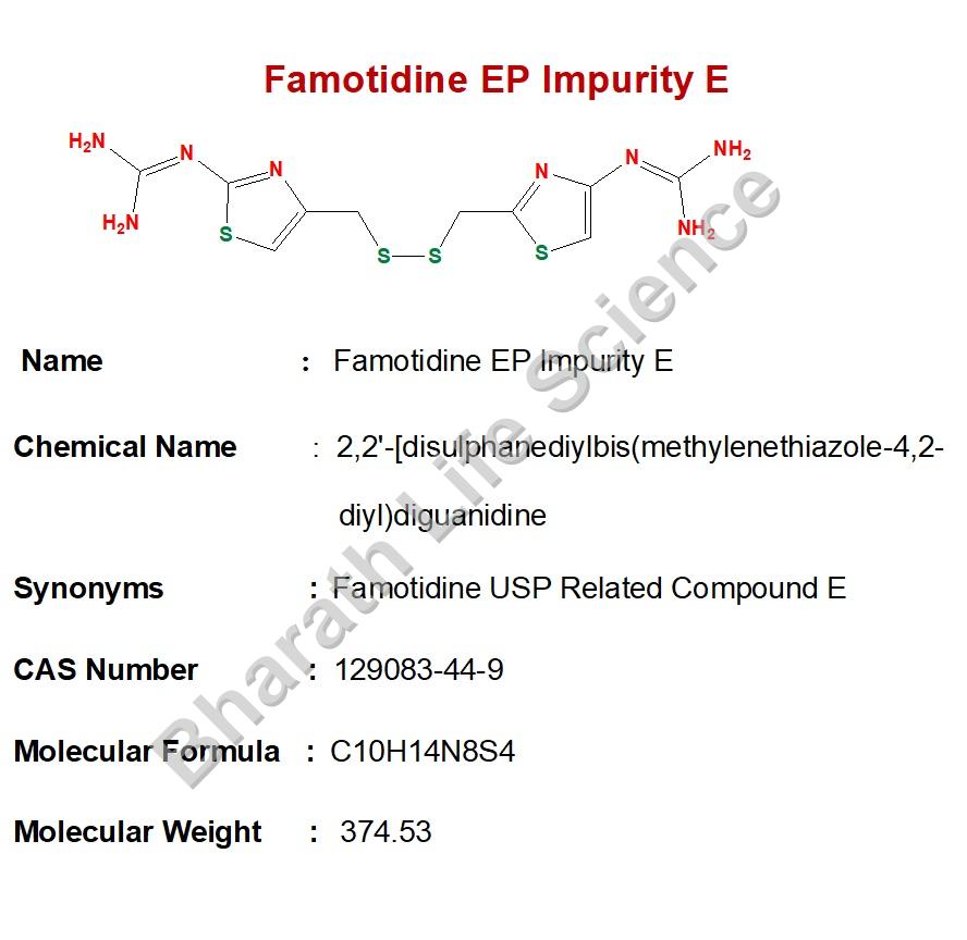  Famotidine EP Impurity E